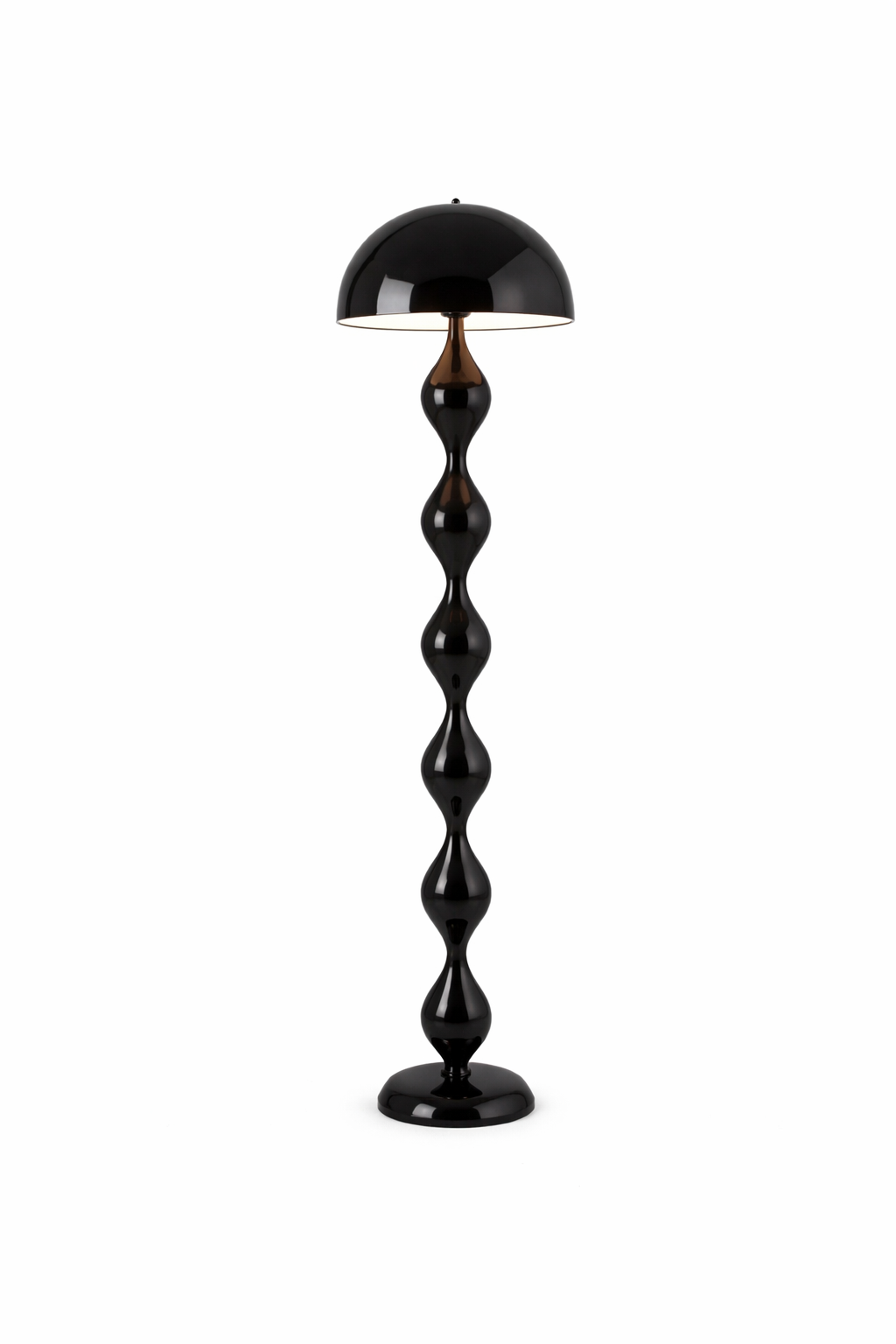 Lampadaire LED nordique — lampe de chevet et salon, abat-jour champignon coloré
