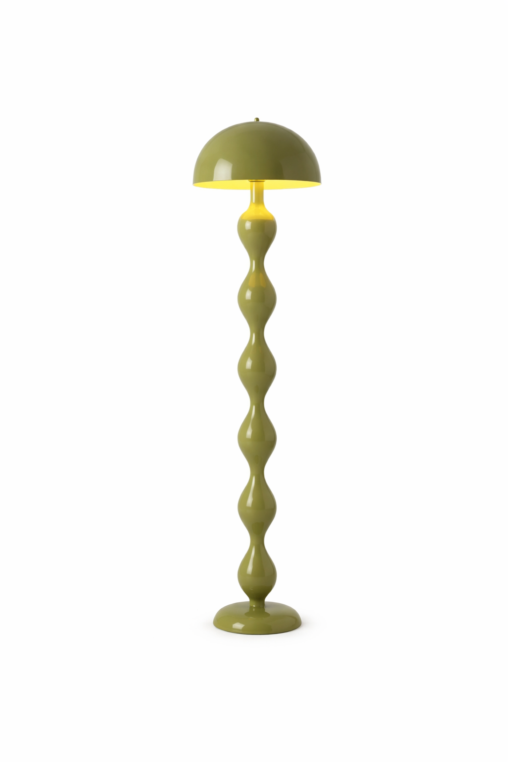 Lampadaire LED nordique — lampe de chevet et salon, abat-jour champignon coloré